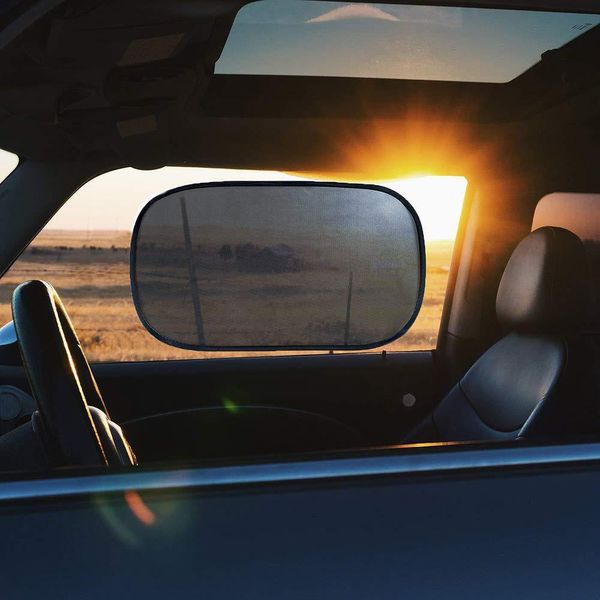 Güneş Gölge Araç Kalkanı Vizör Koruması Araba Pencere Gölgesi Mesh Güneşlik Ekranı Isı Yalıtım UV Koruma
