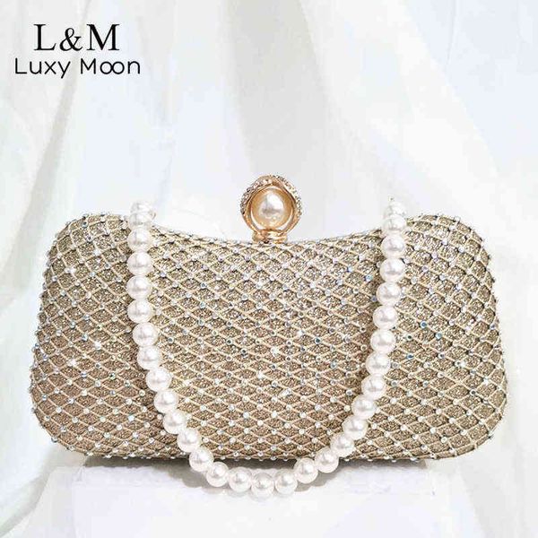 

evening bags women clutch purse wedding pearl luxury designer handbag small chain evening bag party diamond shoulder crossbody bag bolsox478