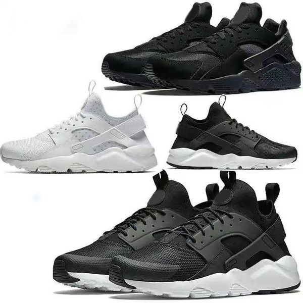 

huarache 4 iv ultra mens women running shoes huraches trainers multicolor shoes triple black white red colorful sports sneakers size 36 -45