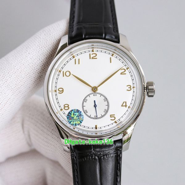 3 estilo de relógio IW358304 IW358303 40mm rosa ouro safira jacaré de couro pulseira ETA 9015 movimento automático transparente mens relógios relógios de pulso