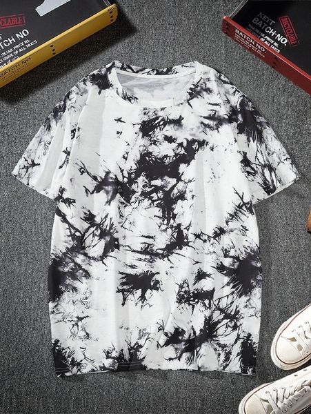 

men tie dye tee i5px#, White;black