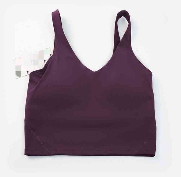

lu shockproof yoga bra running gym sports bra r women widen hem push up workout shirt fitness yoga crop brassiere ll14, Black;white