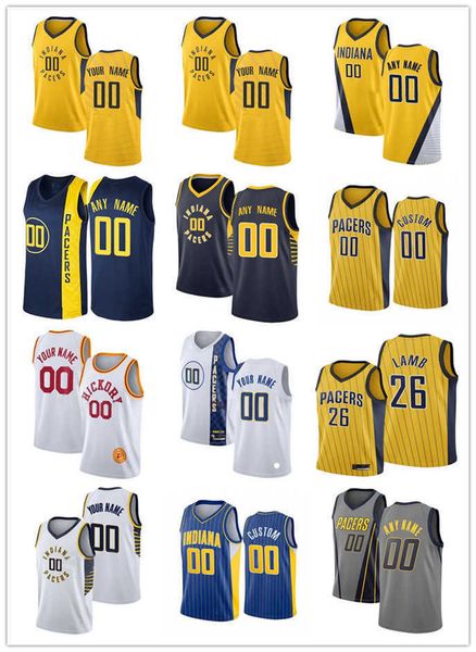 

custom mens womens indiana''pacers''jersey 88 goga bitadze 12 oshae brissett 13 torrey craig 3 chris duarte basketball j, Black;red