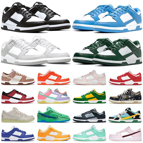 

men women running shoes designer sneakers white black panda grey fog unc gai varsity green apple laser orange syracuse coast candy flats