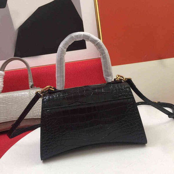 

5aluxurys designer bags womens handbags purses real leathers shoulder bag women 's handbag crossbody bag crocodile leather 23cm, Red;black