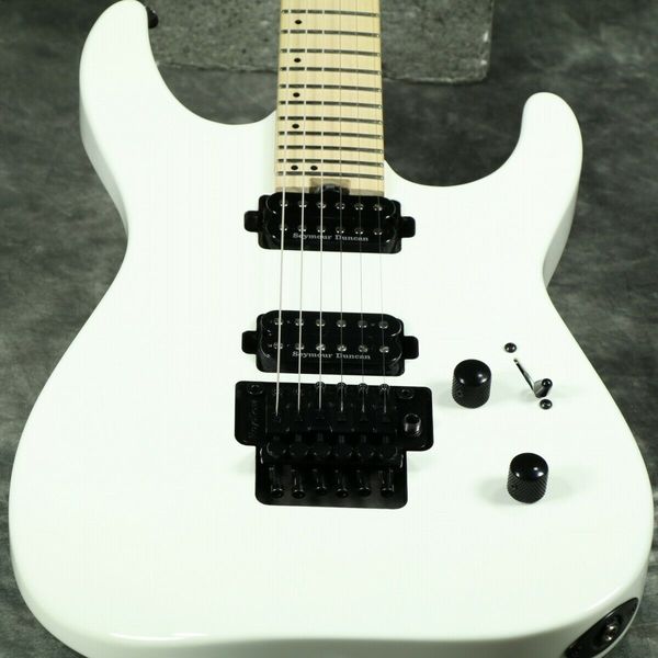 

pro series: dinky dk2m maple fb snow white s/n mxj1900033 electric guitar