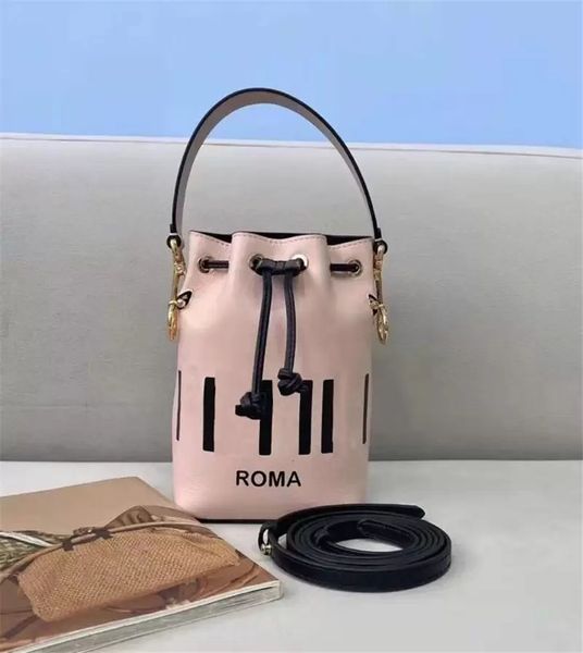 

designer luxury handbags purses mon tresor mini bucket bag transparent handbag women shoulder perforated fashion bags