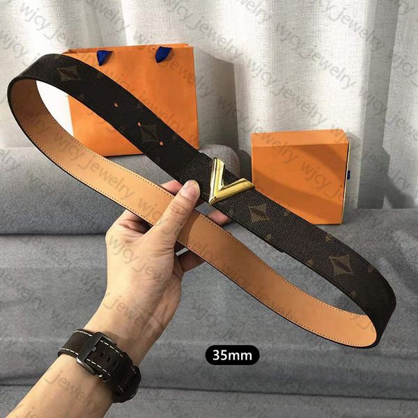 

Fashion Belts Cowhide Letters Width 3.5CM Belt for Mens Womens Needle Buckle 5 Style High Quality, Belt(with box )