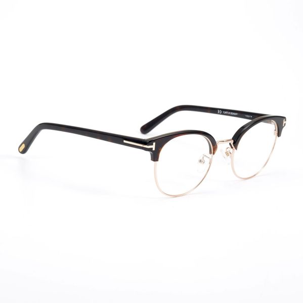 

50% discount eyeglass frame fashion new men and women retro frame tf5448-d ford eyeglass frame ultra-light myopia, White;black