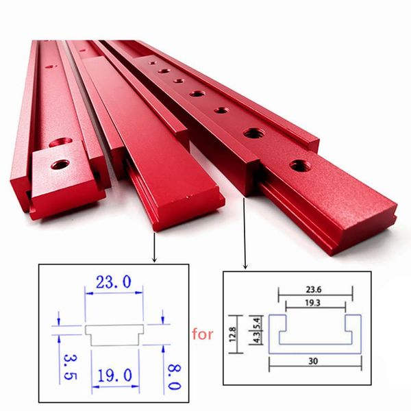 Professionelle Handwerkzeugsätze Aluminiumlegierung M6 M8 T-Schienen-Gleitmutter T-Schlitz-Schienenplatten-Gleitblock für T-Schlitz-HolzbearbeitungswerkzeugeProfessionell