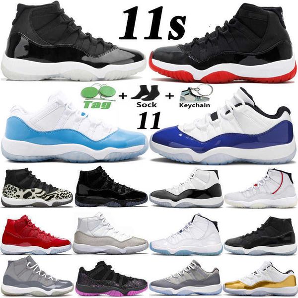 

2022 cool grey 11 11s mens basketball shoes 25th anniversary low legend university blue white bred concord wmns concord men women