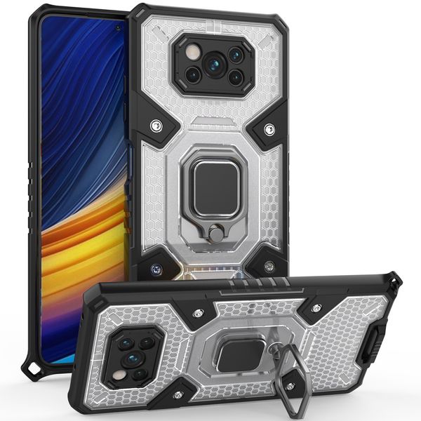 Magnetische Abdeckung mit Kameraobjektivhalter Hüllen für Xiaomi Mi 10s 11 Ultra 9c 9a Poco X3 Nfc Redmi Note 10 Note 9 Note 8