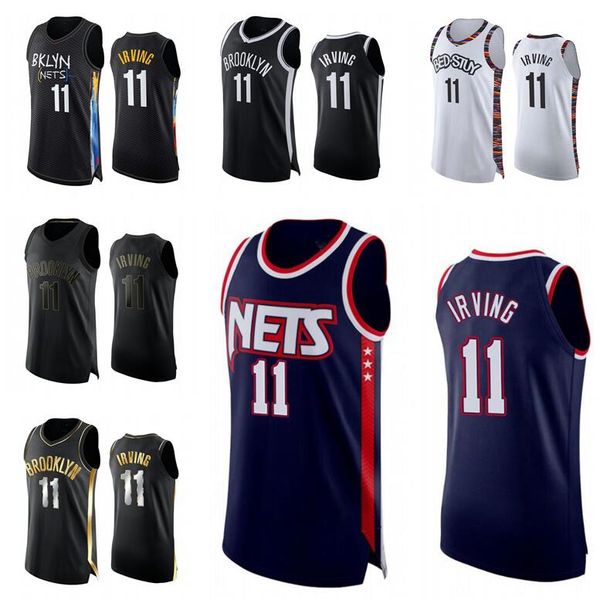 

custom basketball jerseys stitched kevin durant #7 kyrie irving #11 jersey s-6xl palyer version men women youth, Black
