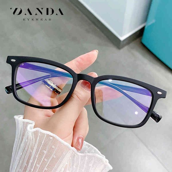 

sunglasses ld5 blue light proof tr90 square round face flat lens plate pin can be equipped with myopia frame 00vw, White;black