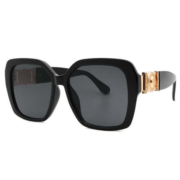 

sunglasses fashion large frame womens toad glasses, White;black