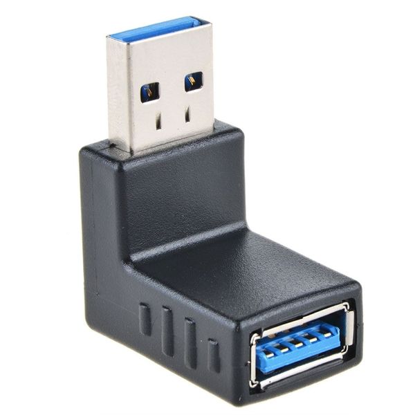 USB 3.0 A удлинительный кабель «папа-мама» 90-градусный прямоугольный адаптер