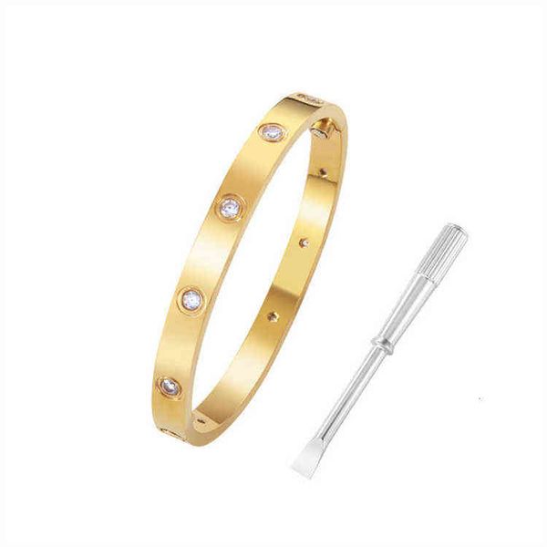 pulseira de designer pulseira de aço de titânio pulseira feminina designer de joias de luxomarca Moda Clássico Simples Jóias Amizade Dia dos Namorados