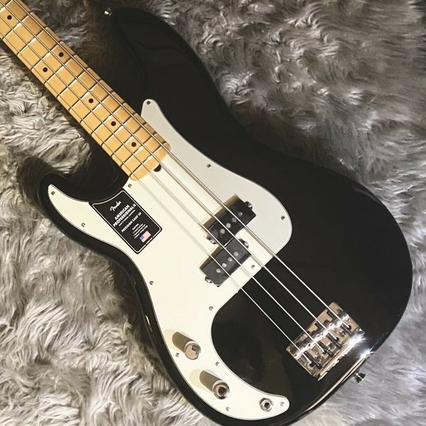

professional precision bass rw left hand/black electric guitar