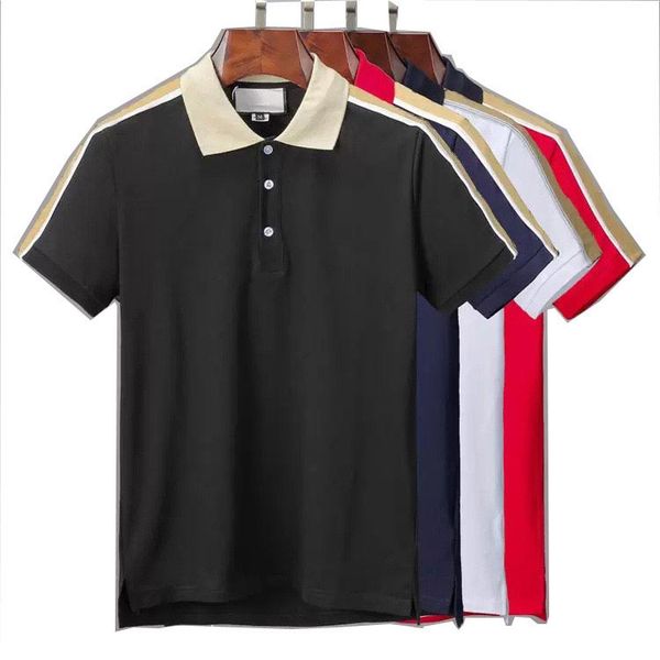 

new mens stylist polo shirts luxury italy mens 2022 designer clothes short sleeve fashion mens summer t shirt asian size m-3xl, White;black