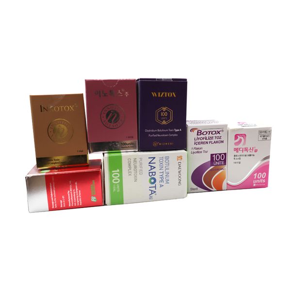 

neurotoxins complex botax 100 iu nabotas innotoxs botulax beauty items