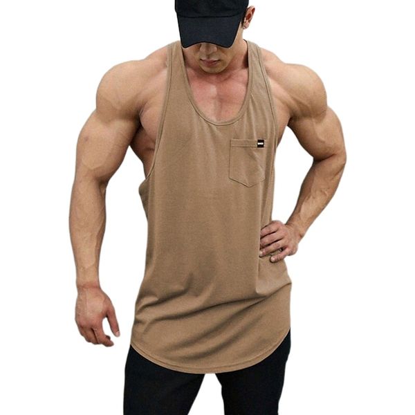 

men's scoop neck yoga summer racerback solid color white black yoga fitness gym workout tee tshirt tank sport activewear breathable qui