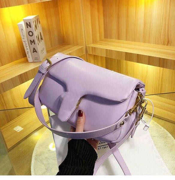 

designer day packs pillow tabby shoulder bag women pure color bacchus bags hardware cloudy grils handbags supper soft real
