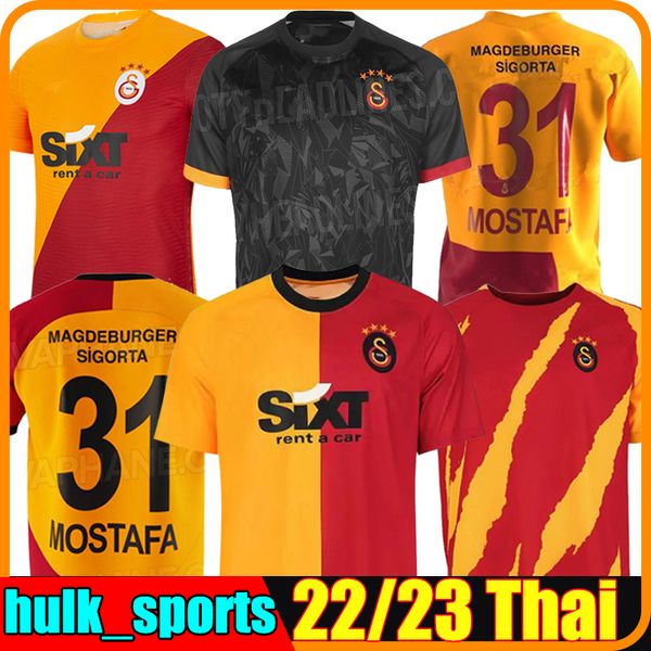 Jerseys de futebol Falcao Galatasaray SK Player versão 22/23 Turquia Super Lig DeAndre Yedlin Fernandes Mostafa Mohamed Marcelo