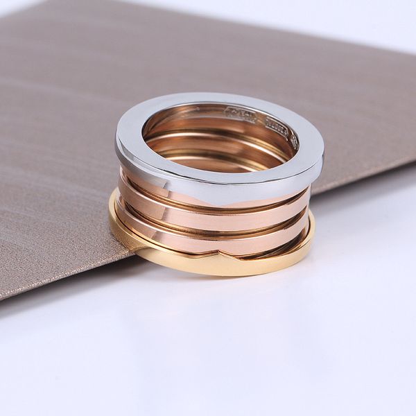 

love screw ring for Woman man couple 1-3 turns High quality 925s 18k gold jewelry with box size 5-12 Luxury Diamond rose silver Designer Mens Womens Love Band Rings