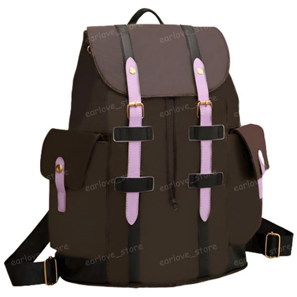 Luxus-Leder-Rucksack, Designer-Schultaschen für Damen, Herren, modische Outdoor-Reisetaschen, klassischer Brief, Laptop, große Kapazität, Tragetaschen, Handtaschen