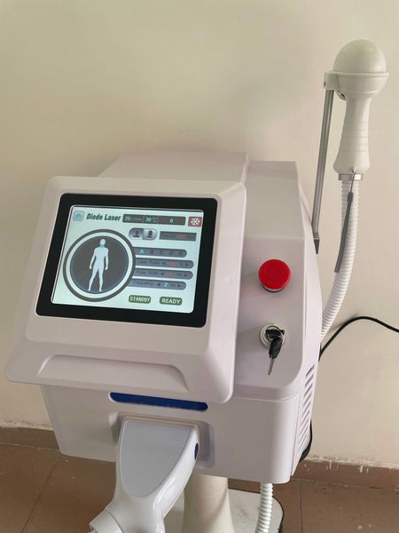 

2022 newly high power 808nm permanent diode laser hair removal machine, Black