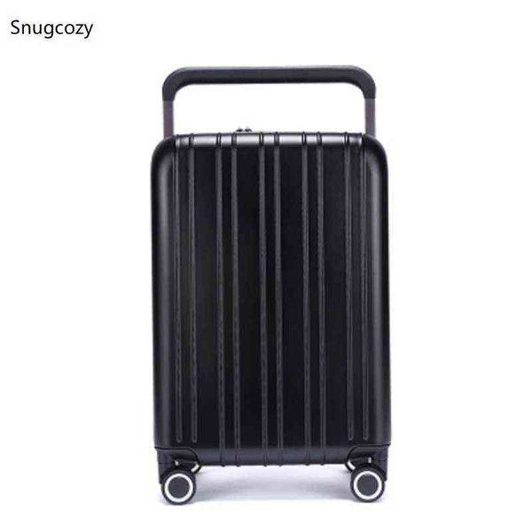 SnugCozy Wide Dissel Luxury Fashion Inch Beautiful Rolling Glagage Spinner Brand Woman Travel Board The Airplane Direct Shartcase J220708 J220708