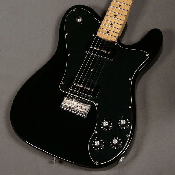 

classic player tele deluxe black dove black electric guitar