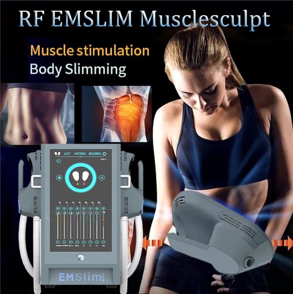 Costruzione muscolare EMT ad alta intensità ad alta potenza emslim RF Riparazione del pavimento pelvico Macchina per modellare il corpo ABS manuale dell'utente fornito