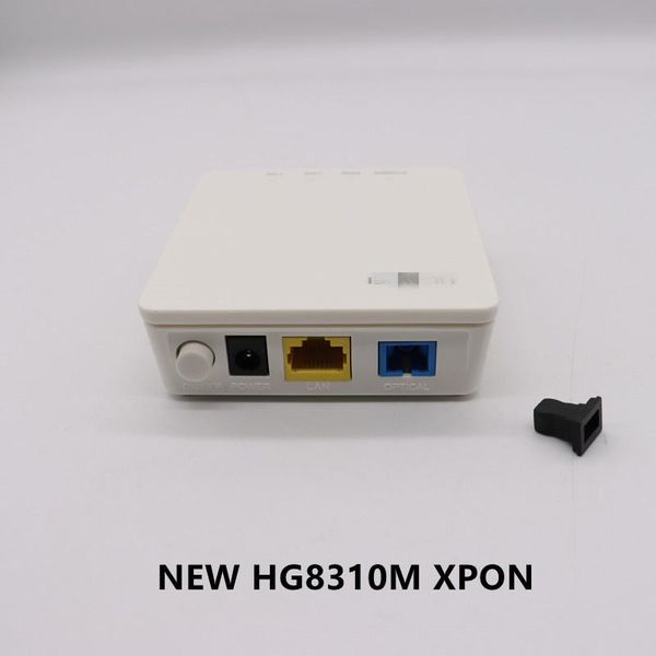 Attrezzatura in fibra ottica 10 pezzi XPON ONU HG8310M 1GE ONT GPON SM FTTH Versione inglese EPON ONUFiber