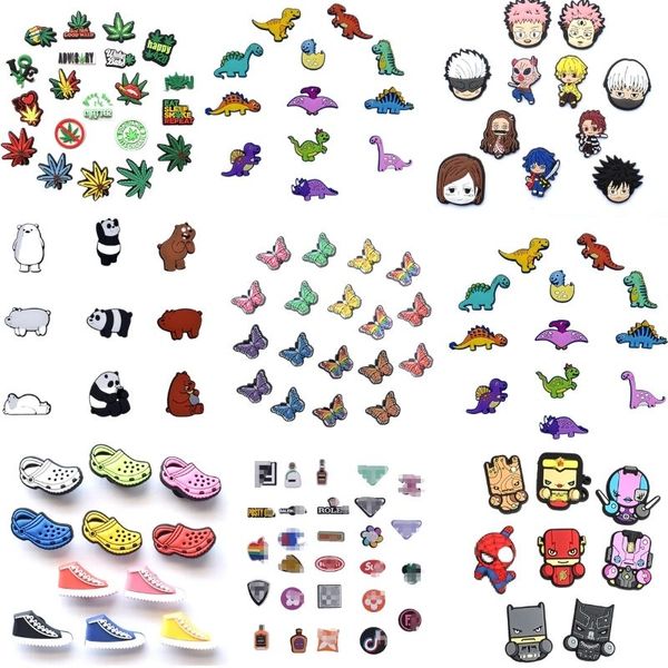

shoe parts accessories wholesale mix mexican croc charms pvc soft rubber shoecharms buckle fashion shoe accessories cartoon food clo mix ran, White;pink