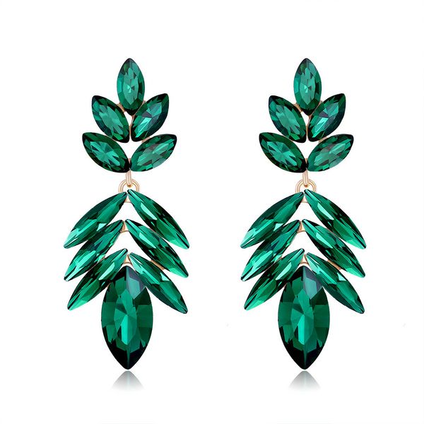 

earrings fashion bridal hollowed out and earrings female, Golden;silver