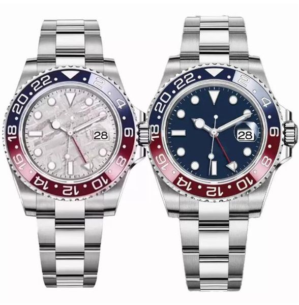 

u1 mens watch sprite left turn singles green black circle automatic 41mm stainless steel strap luminous waterproof watch, Slivery;brown