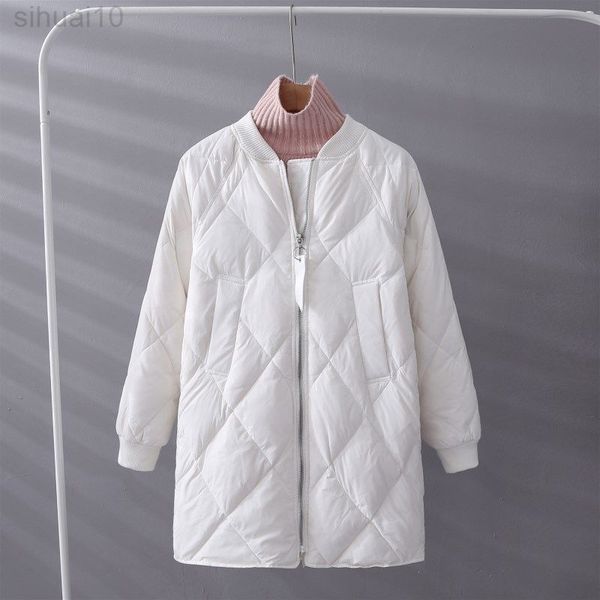 

women's cotton padded coat parkas down winter jacket long thick warm coats puffer outerwear jackets 2022 spring autumn winter l220730, Black