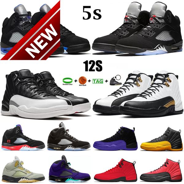 

sandals sandals women men basketball shoes 5s jumpman sneaker bluebird anthracite oreo 12s flu game twist stone blue 5 12 patent bred mens t, Black