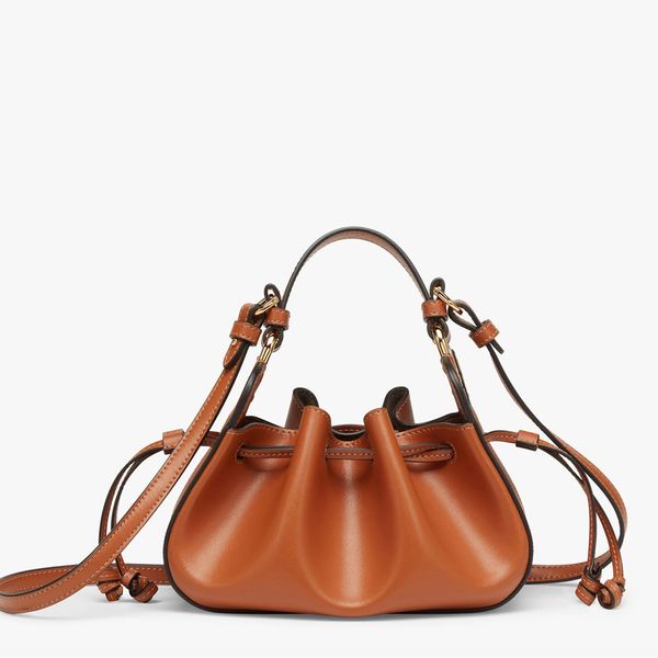 

luxury brand shoulder bags bags drawstring opening and closing mini handbag pomodorino calf leather tote women shoulder bag m1u0