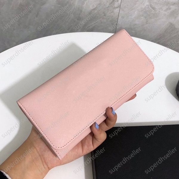 Designer-Geldbörsen, Kartenhalter, Leder, Bifold-Geldbörsen, rechteckige Handtaschen, Geldbörsen, Postkarten, Fototaschen, Reißverschlusstasche, Clutch mit großem Fassungsvermögen