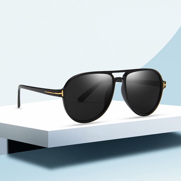 

pilot tf 2022 sunglasses new men women double beam tf trends driving glasses oculos de sol masculino luxury brands, White;black
