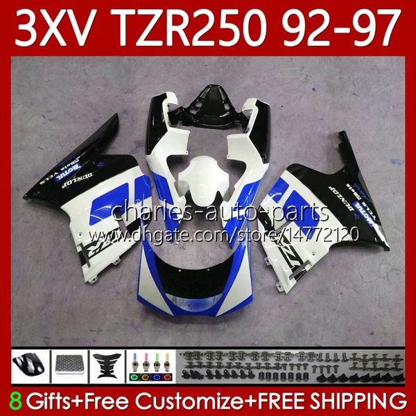 Yamaha TZR-250 YPV'ler için 3xv vücut TZR250R 1992 1993 1994 1995 1996 1997 Karoser 117No.104 TZR250-R TZR250RR 92-97 TZR 250 TZR250 R RR 92 93 94 95 96 97 PERSERING