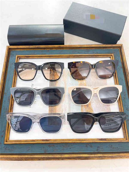 

sunglasses square net red same bb05 plate large frame thin face women, White;black