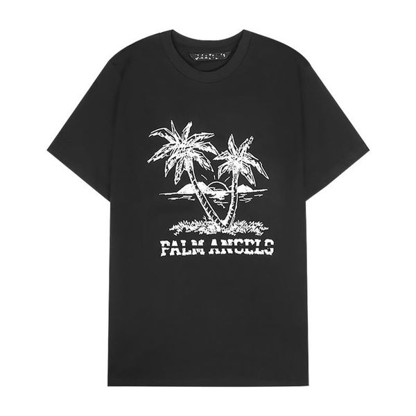 

2021 men cotton round collar men's t-shirt european-american fashion t shirt letter printed logo summer casual lovers short sleeve m-3x, White;black