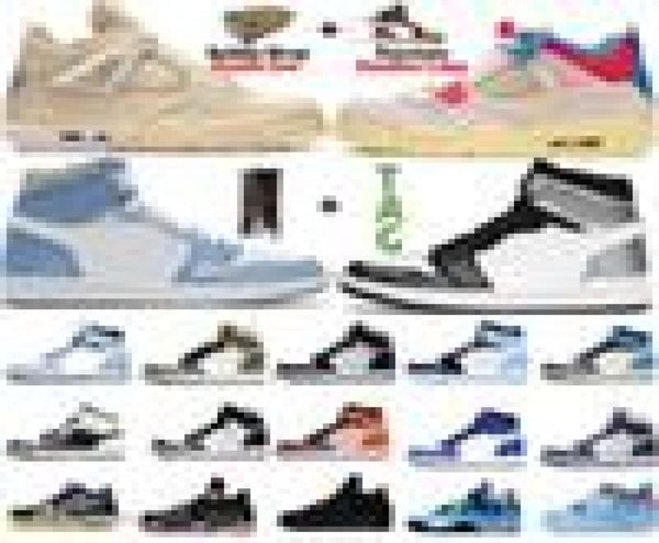 

sail black cat 4 4s guava ice hyper royal mens basketball shoes 1 1s silver toe trophy room travis panda scotts obsidian unc unive7481362