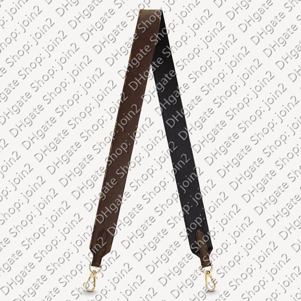 

j02288 bag parts accessories adjustable shoulder strap 100cm with box & dustbag, Black