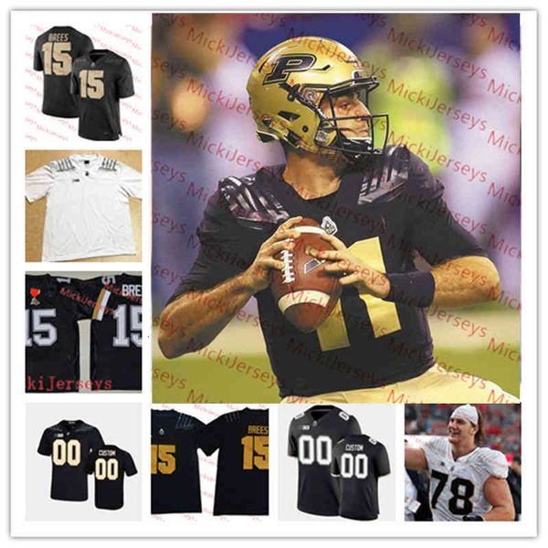 

xflsp purdue boilermakers stitched football jersey 1 michael alaimo7 tirek murphy king doerue 41 khali saunders jack plummer paul piferi ded, Black