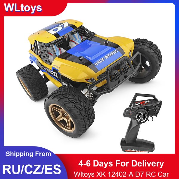 

wltoys 12402-a d7 4wd 2.4g rc car dessert baja vehicle models high speed 45km/h remote control cars model off-road vehicles toy-hy