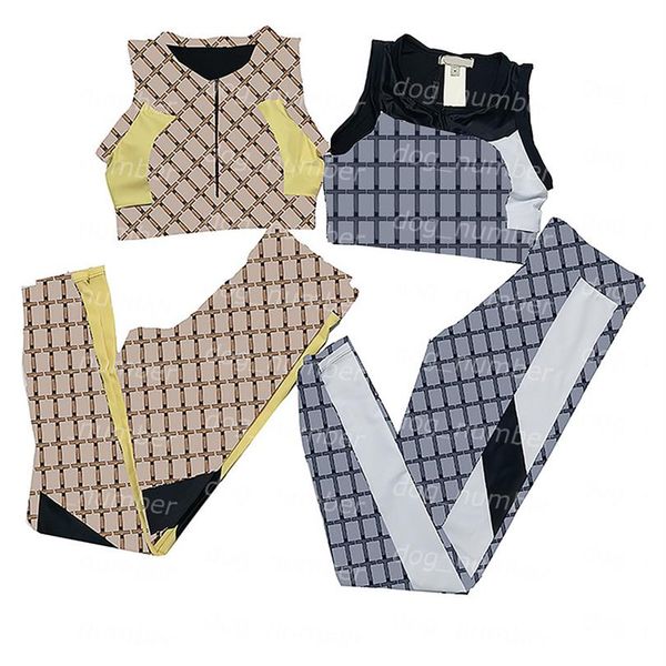 

fashion printed yoga outfits set womens sleeveless home clothing comfortable padded pants tights fashion tracksuits2692, Blue;gray